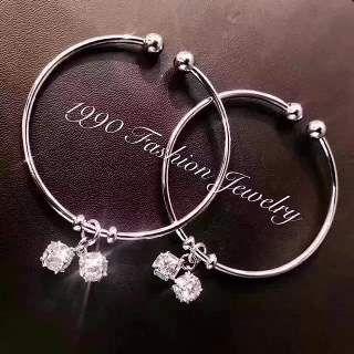 Crystal Drop Bangle