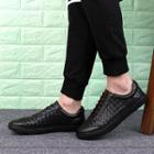 Genuine Leather Weave Oxfords