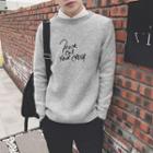Embroidery Lettering Sweater
