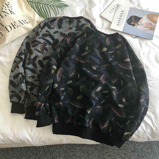 Camouflage Long-sleeve Sweatshirt
