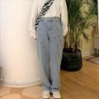 Cherry Straight Leg Jeans