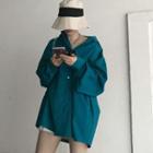 Sleeveless Dress / Oversized Shirt