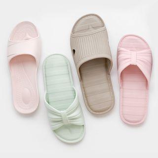 Bow Bathroom Slippers