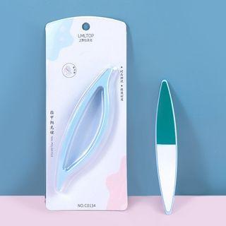 Nail File Green & White & Blue - One Size