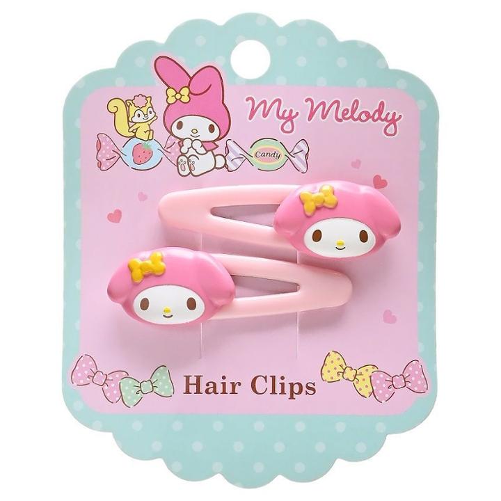 Daniel & Co. - Sanrio My Melody Mascot Hair Clip 2-piece Set 1 Pc