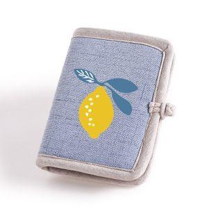 Lemon Print Wallet