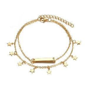 Star Double-chain Bracelet