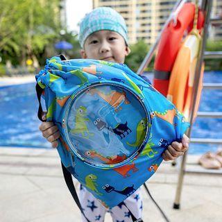 Print Wet Dry Drawstring Backpack (various Designs)