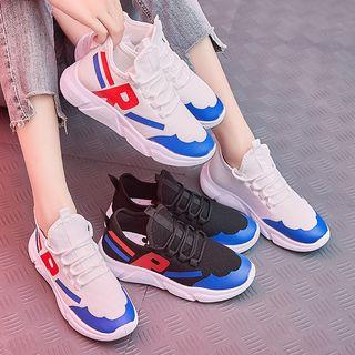 Color Block Platform Sneaker
