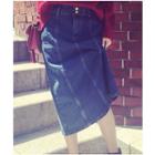 Panel Midi Skirt