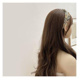 Ruched Fringe Hair Band