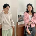 Round-neck Color T-shirt
