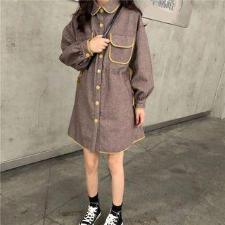 Houndstooth Slim-fit Jacket As Figure - One Size
