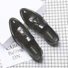 Genuine-leather Fringed Wingtip Tasseled Casual Shoes