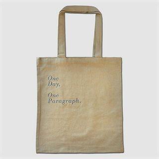 1 Paragraph Canvas Shopper Bag Beige - One Size