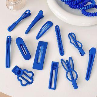 Set Of 6: Cut-out Hair Clip