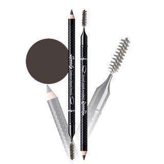 Peripera - Speedy Eyebrow Wood Pencil Natural Black - No. 05