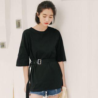 Short-sleeve T-shirt And Belt