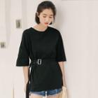Short-sleeve T-shirt And Belt