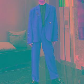 Button-up Blazer / Dress Pants / Set
