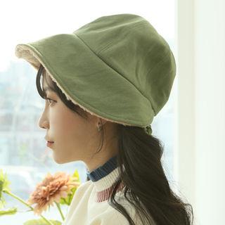Fleece Lined Bonnet Hat