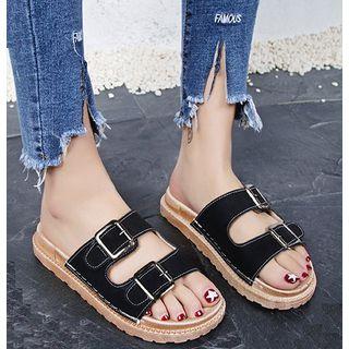 Double Buckles Sandals