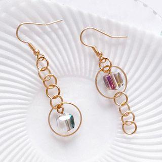 Non-matching Crystal Earring