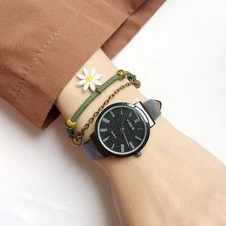 Square / Round Strap Watch