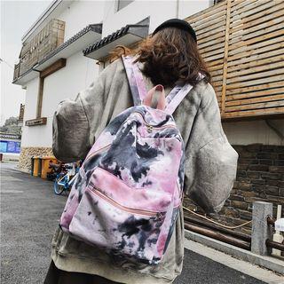 Tie-dye Canvas Backpack