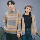 Striped Sweater/ Cardigan