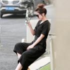 Cropped Jumpsuit