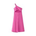 Sleeveless One-shoulder Wide Leg Jumpsuit