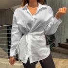Two-way Loose-fit Sheer Shirt