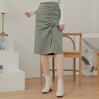 Drawcord H-line Skirt