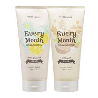 Etude House - Every Month Cleansing Cream (soft & Moist) 180ml 180ml