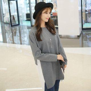 Panel Dip Back Tunic