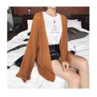 Loose-fit Open-knit Cardigan