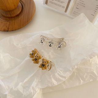 Bear Acrylic Hair Clip / Hair Claw