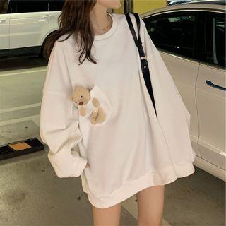 Long-sleeve Bear Sweater