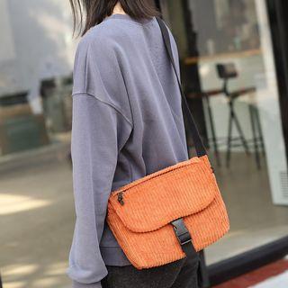 Corduroy Messenger Bag
