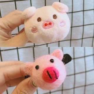 Chenille Pig Hair Tie