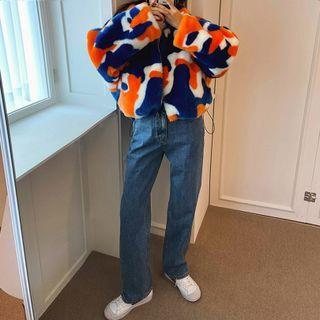 Napped Loose-fit Jeans