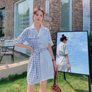 Plaid Wide Leg Jumpsuit