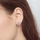 925 Sterling Silver Snowflake Dream Catcher Earring