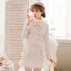 Bow Fleece-lined Fluffy Skirt