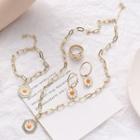 Floral Necklace / Bracelet / Ring / Dangle Earring