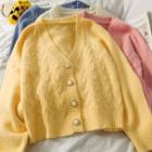 Cable-knit Cardigan In 5 Colors