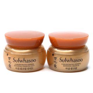 Sulwhasoo - Concentrated Ginseng Renewing Cream Ex Kit 2 Pcs