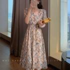 High Waist Floral Skirt / Dress