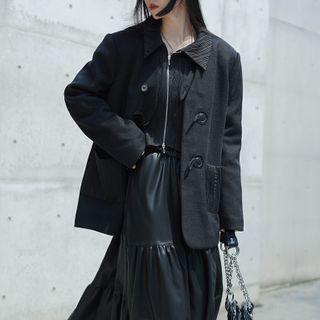 Toggle-front Jacket
